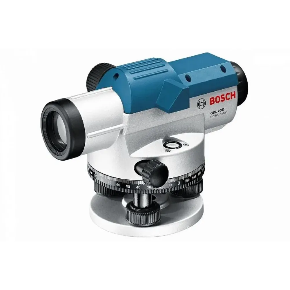 Оптический нивелир Bosch GOL 20D + штатив BT160 + рейка GR500 0.601.068.402