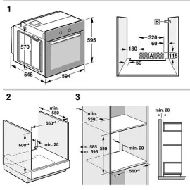 Электрический духовой шкаф Bosch HBF011BR0R