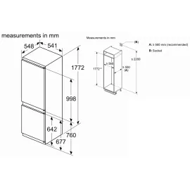 Холодильник BOSCH KIN 865SE0