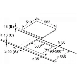 Варочная поверхность BOSCH PKE645FP2E