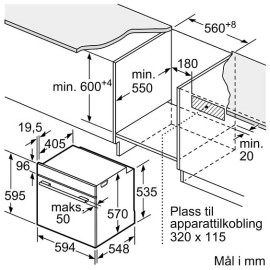 Духовой шкаф BOSCH HBG478CB3