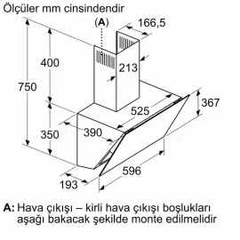 Вытяжка BOSCH DWK67PJ60T