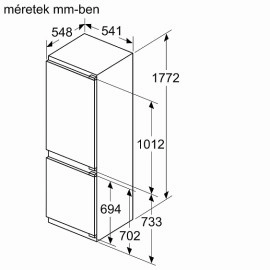 Холодильник BOSCH KIN86NFF0