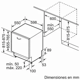 Посудомоечная машина BOSCH SMH4HVX03E
