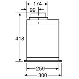 Вытяжка BOSCH DHL885C