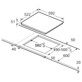Варочная панель Bosch PUE 631 BB 2 E
