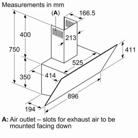 Вытяжка BOSCH DWK96PJ60T