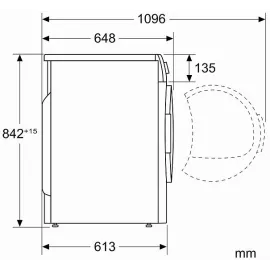 Сушильная машина BOSCH WTH86277PL