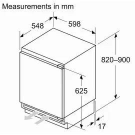 Морозильная камера BOSCH GUN21ADE0