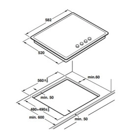 Варочная поверхность BOSCH PGH6B5O93R