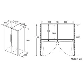 Холодильник BOSCH KSV36VBEP