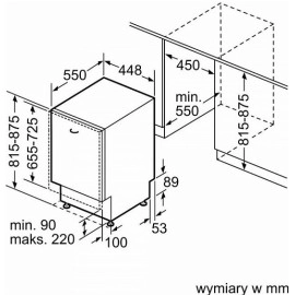 Посудомоечная машина BOSCH SRV4HKX53E