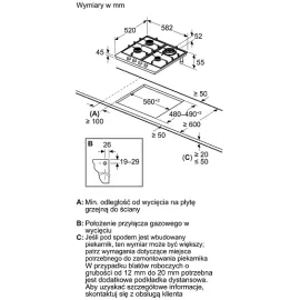 Варочная поверхность BOSCH PCH6A5I90