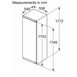Холодильник BOSCH KIR81ADD0