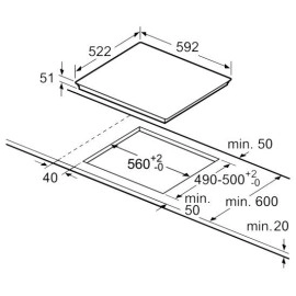 Варочная поверхность BOSCH PUE611BB2E