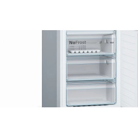 Холодильник Bosch KGN36ML3P серебристый