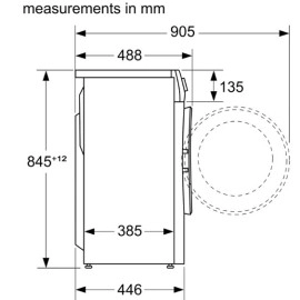 Стиральная машина BOSCH WHA122W1BL