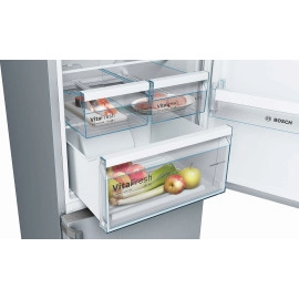 Холодильник Bosch KGN36ML3P серебристый