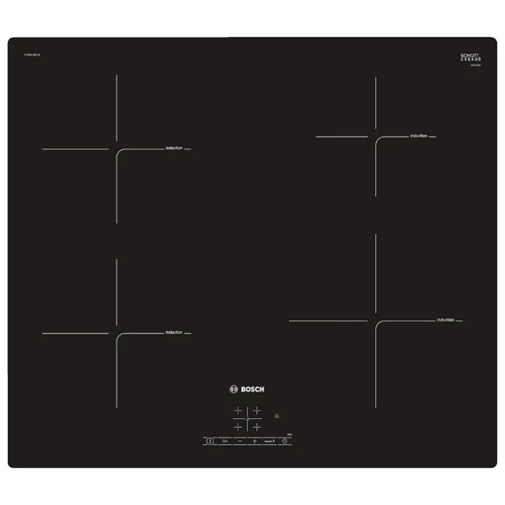 Варочная поверхность Bosch PUE 611 BF1E черный