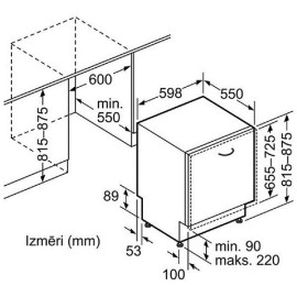 Посудомоечная машина BOSCH SMV 45AX00E