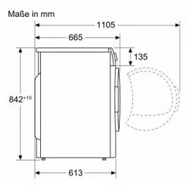 Сушильная машина BOSCH WTX87M40