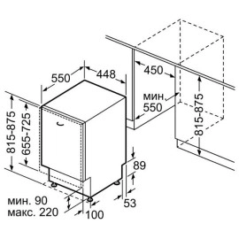 Посудомоечная машина BOSCH SPV45DX60R