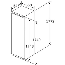 Холодильник BOSCH KIR81AFE0