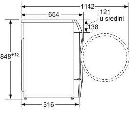 Стиральная машина BOSCH WDU8H541EU