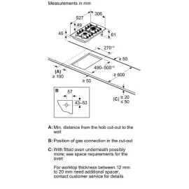 Варочная поверхность BOSCH PRB3A6I40L