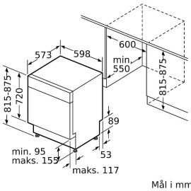 Посудомоечная машина BOSCH SMU2HVW20S