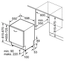 Посудомоечная машина BOSCH SMV4HTX31E