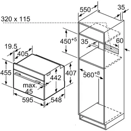 Духовой шкаф BOSCH CMG656BS1I
