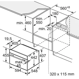 Духовой шкаф BOSCH CMG656BS1I