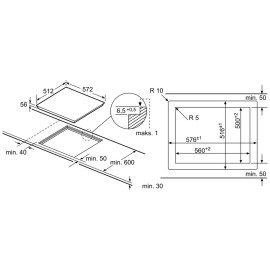 Варочная поверхность BOSCH PXE601DC1E