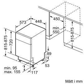 Посудомоечная машина BOSCH SPU 2HKI57S