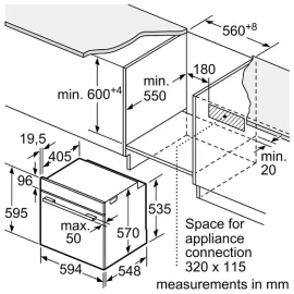 Духовой шкаф BOSCH HJA737BR0