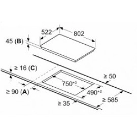 Варочная поверхность BOSCH PKN811FP2E