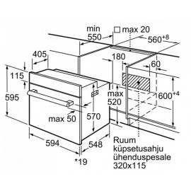Духовой шкаф BOSCH HBF113BV1S