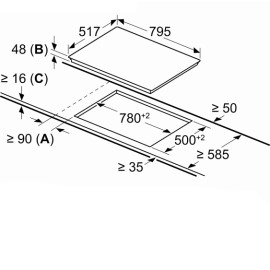 Варочная поверхность BOSCH PKC845FP1D