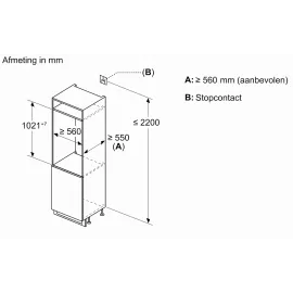 Холодильник BOSCH KIR31VFE0