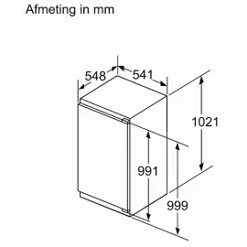 Холодильник BOSCH KIR31VFE0