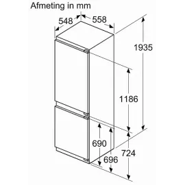 Холодильник BOSCH KIN96SFD0
