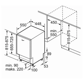 Посудомоечная машина BOSCH SPV4EMX16E