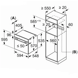 Духовой шкаф BOSCH HRG5785S6