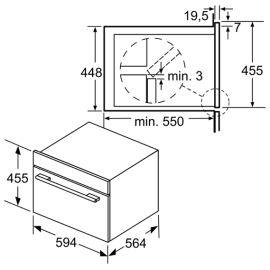 Микроволновая печь BOSCH COA565GB0