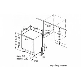Посудомоечная машина BOSCH SMV8YCX02E