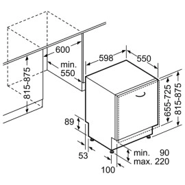 Посудомоечная машина BOSCH SMV 45IX01 E