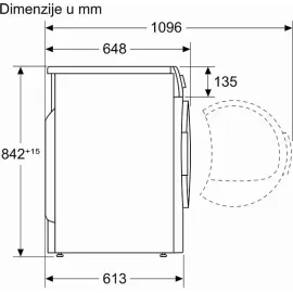 Сушильная машина BOSCH WQG24501BY