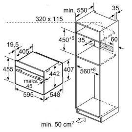 Духовой шкаф BOSCH CMG8764C7