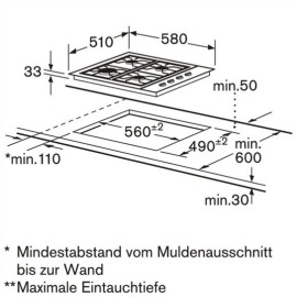 Поверхность BOSCH ngu 4151 de